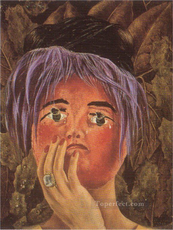 The Mask feminism Frida Kahlo Oil Paintings